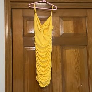 Never worn yellow homecoming dress!